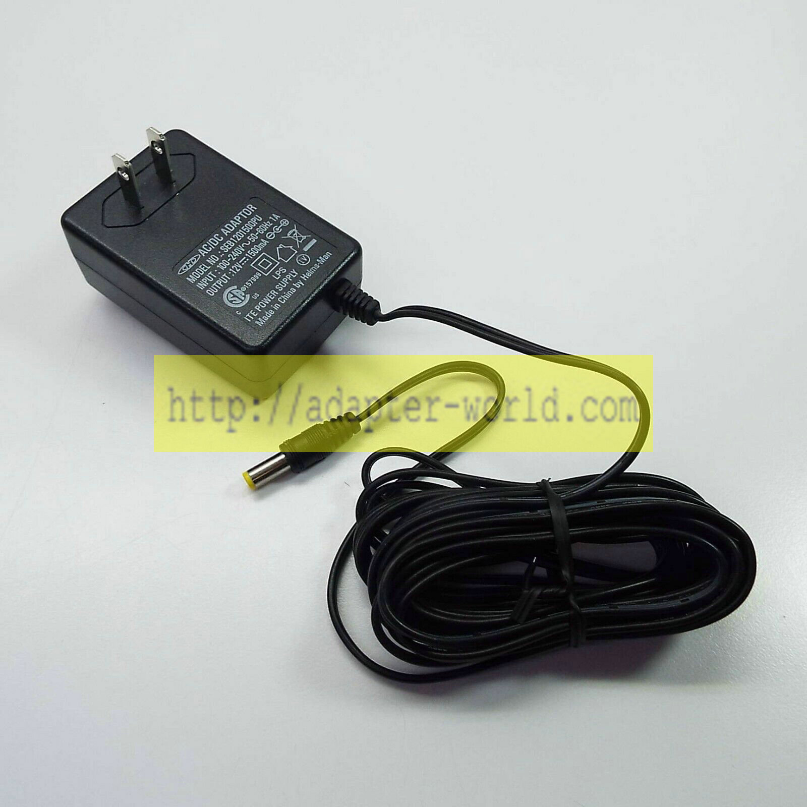 *Brand NEW*12V 1500MA AC DC Adapter SEB1201500PU POWER SUPPLY